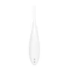 Satisfyer Twirling Fun Vibrador IPX7 Silicone Branco
