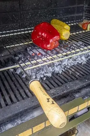 Sauvic Grelha Churrasco Aço Zincado 50x40cm Extensível