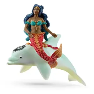 Schleich Sereia com Golfinho Brilhante