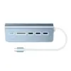Satechi Hub USB-C Combo 3 portas USB 3.0 e leitor micro/SD