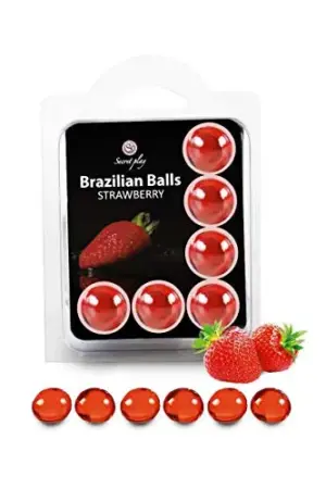 Secret Play Bolas Brasileiras Aroma Morango