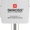 Skross Adaptador Europeu de Schuko para Eua USB 15A