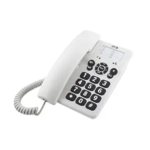 SPC 3602 Branco Telefone fixo com teclas grandes