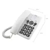 SPC 3602 Branco Telefone fixo com teclas grandes