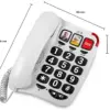 SPC Comfort 3295B Branco Telefone Fixo para Idosos