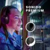 SPC Heron 2 Studio Auscultadores Over-Ear Bluetooth Preto