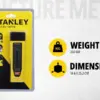 Stanley Medidor de Umidade 0-77-030 Escala dupla LCD iluminado