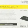 Startech.com Splitter HDMI 4 portas 4x HDMI Fêmea 4x HDMI Fêmea 4K 30Hz e Áudio 7.1