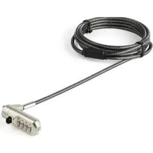 Startech.com Cabo com Cadeado para Portátil 2m Kensington Nano Preto