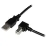 Startech USBAB2MR Cabo USB a Macho 2m USB A a USB B de 90°