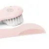 Suavinex Conjunto Escova + Pente Rosa Macio para Recém-nascidos