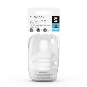 Suavinex Tetina Fisiológica Silicone Fluxo Lento
