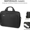 Subblim Oxford Mochila para Notebook 13.3/14″ Preto