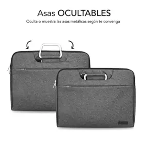 Subblim Sleeve Business 15.6″ Cinzento Malha