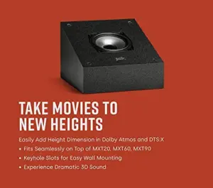 Polkaudio MXT90 Atmos/Surround Black
