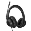 Targus Headset Usb Microfone Controle Volume Preto