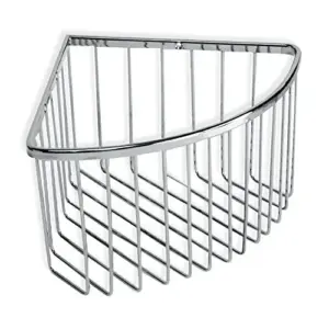 Tatay Cesto Rinconera Inox Cromado 20x20x13,5 cm