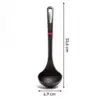Tefal Colher de Sopa Inox Preto Sem BPA