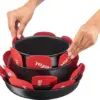 Tefal Conjunto Protetores de Espuma para frigideiras e panelas 38cm