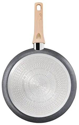 Tefal Frigideira Aço Natural Force 24cm Cinza