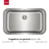 Teka Lava-Louça Be 74.43 Grande Capacidade Inox