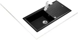 Teka Lava-Louça Stone 60L Preto Balde Grande