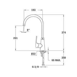 Teka Vita Misturadora Cromada Aerador Anticalcário