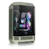 Thermaltake CA-1Y4-00SEWN-00 Caixa de PC Matcha Green com painel de vidro temperado