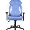 Thermaltake GGC-VCO-LWLWDS-01 Cadeira Gaming Azul/Branca