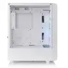 Thermaltake S200 Midi Tower PC Branco com 3 Ventiladores ARGB