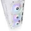 Thermaltake S200 Midi Tower PC Branco com 3 Ventiladores ARGB