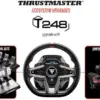 Thrustmaster T248 Volante de Corrida Xbox Series X/PC Force Feedback, Pedais Magnéticos, H.E.A.R.T, Hybrid Drive