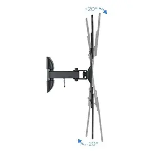 TooQ LP2255TN-B Suporte Articulado para TV até 55″