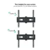 TooQ LP7846TN-B Suporte de parede para TV 32-70″ Preto