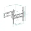 TooQ LP7846TN-B Suporte de parede para TV 32-70″ Preto