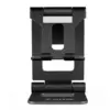 TooQ PH-KEOPS-NOCHE Suporte de mesa ajustável para smartphone e tablet até 10″ Preto