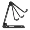 TooQ PH-KEOPS-NOCHE Suporte de mesa ajustável para smartphone e tablet até 10″ Preto