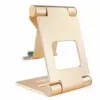 TooQ Suporte de mesa ajustável para smartphones e tablets até 10″ dourado