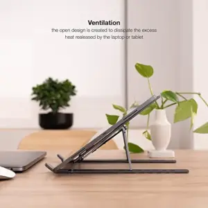 TooQ Suporte Elevatório para Portátil 11-15″ Cinzento