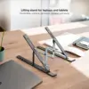 TooQ Suporte Elevatório para Portátil 11-15″ Cinzento