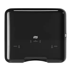 Tork Dispensador de Toalhas de Mão Zig-Zag Mini Preto 29,1×33,2×13,5 cm