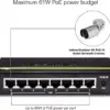 Trendnet TPE-TG82G Switch Gbit Poe 8 Portas
