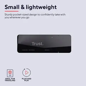 Trust Leitor de Cartões USB 3.2 Preto