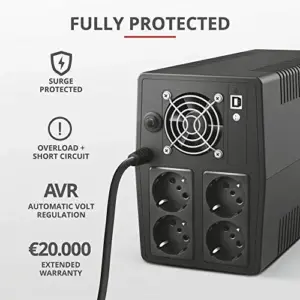 Trust UPS 1500VA Tower 4 tomadas