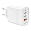 Aisens ASCH-65W3P007-W Carregador GaN 65W USB-C/USB-A Branco