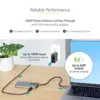 Startech.com Docking Station USB-C HDMI 4K/3x USB 3.2/Gigabit Ethernet/USB-C PD