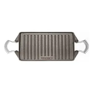 Vaello Chapa de Ferro Fundida Retangular 27x21cm