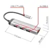 Verbatim HUB USB-C 4xUSB3.0