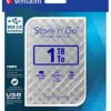 Verbatim Store n Go 1TB USB 3.0 Prateado