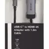 Verbatim USB-C HDMI 4K Cabo 150cm USB 3.1 Gen 1